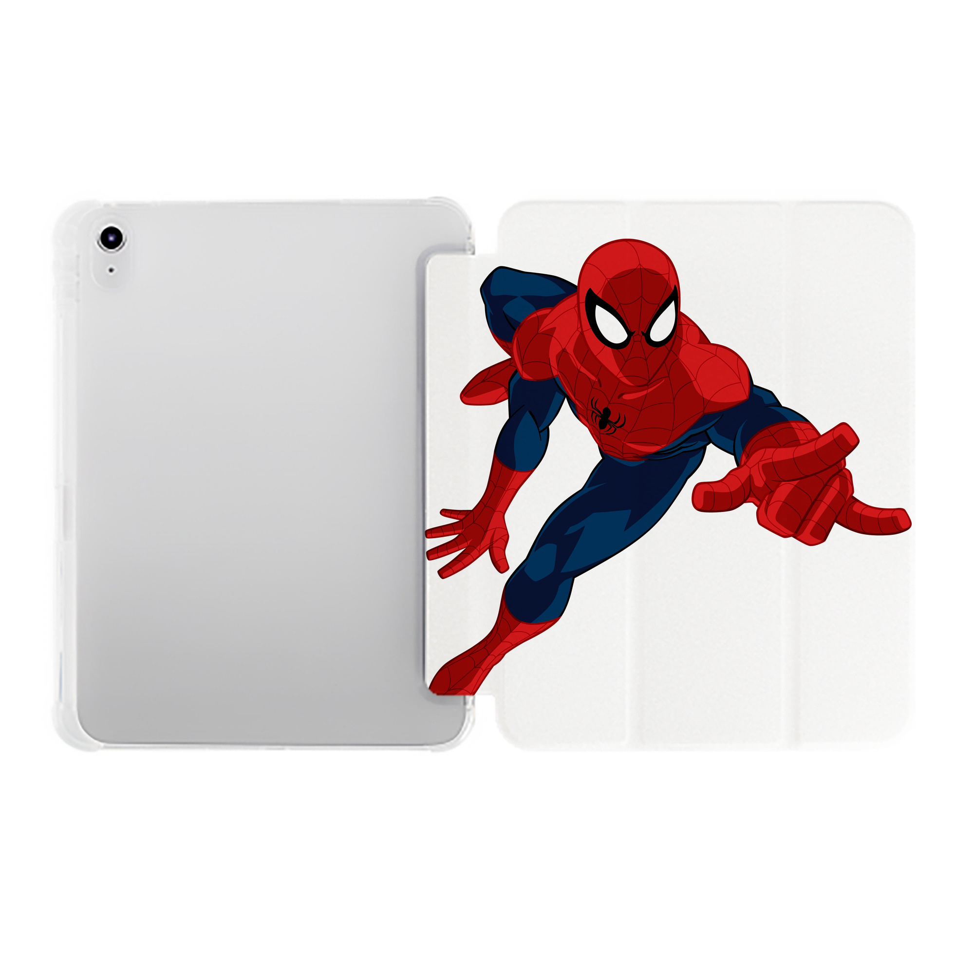 （画像用） アベンジャーズ The Avengers IPad ケース ペン収納付き 三つ折りスタンド PUレザー×シリコン 対応機種9.5/10.5/10.9インチ